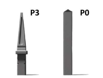 Spitzen P3 und P0 Zaunplus