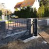 "Amethyst gerade" PREMIUM Doppelflügeltor 2m - 6m manuell / elektrisch auf Maß Doppeltor Flügeltor Hoftor Einfahrtstor vertikal klassisch schlicht hochwertig Metall Stahl feuerverzinkt pulverbeschichtet Schmuckzaun Zierzaun Zierspitzen günstig - Image 21