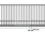 BAUER Schiebetorset Freitragend, Kit 150 - Für Tore Bis 4,5m & 350kg, Mit 6m Laufschiene