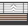 "MOF 2 F/G" PREMIUM Schiebetor 2m - 6m freitragend manuell / elektrisch auf Maß Hoftor Einfahrtstor modern horizontal - Image 7