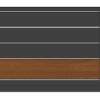 "Travertin 200/P-10" PREMIUM Schiebetor 2m - 6m freitragend manuell / elektrisch auf Maß Sichtschutz Hoftor Einfahrtstor modern horizontal blickdicht - Image 3