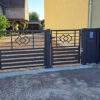 "MOF 1 F/G" PREMIUM Zaunfeld / Zaunelement + Pfosten Gartenzaun Metallzaun auf Maß hochwertig langlebig modern horizontal Metall Stahl - Image 14