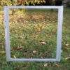 "Special" Gartentor / Pforte Rahmen ohne Füllung - zum selbst beplanken mit Holz / WPC / Blech -  inkl. Pfosten Flügeltor Metallrahmen Gartenpforte Zauntür Schmucktor Hoftor Metalltor mit Holz verkleiden Durchgangstür - Image 6
