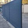 "Travertin Plus" PREMIUM Schiebetor 2m - 6m freitragend manuell / elektrisch auf Maß blickdicht Sichtschutz Hoftor Einfahrtstor modern horizontal - Image 18