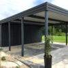 Carport mit Abstellraum Schuppen Einzel-Carport Doppel Carport Stahlcarport Gerätehaus Garage Metall Stahl feuerverzinkt Garagen Terrassen-Überdachung Unterstand Fahrradgarage nach Maß modern hochwertig langlebig wartungsarm freistehend - Image 6