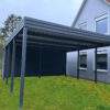 Carport mit Abstellraum Schuppen Einzel-Carport Doppel Carport Stahlcarport Gerätehaus Garage Metall Stahl feuerverzinkt Garagen Terrassen-Überdachung Unterstand Fahrradgarage nach Maß modern hochwertig langlebig wartungsarm freistehend - Image 5