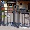 Lagerabverkauf PREMIUM Zaunfeld "Jaspis" 100x216 cm (HxB) in Anthrazit mit Eisenglimmer DB 703 Zaunelement modern günstig Metallzaun Gartenzaun feuerverzinkt - Image 12