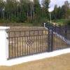 Lagerabverkauf PREMIUM Zaunfeld "Jaspis" 100x216 cm (HxB) in Anthrazit mit Eisenglimmer DB 703 Zaunelement modern günstig Metallzaun Gartenzaun feuerverzinkt - Image 11