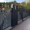 Lagerabverkauf PREMIUM Zaunfeld "Jaspis" 100x216 cm (HxB) in Anthrazit mit Eisenglimmer DB 703 Zaunelement modern günstig Metallzaun Gartenzaun feuerverzinkt - Image 14
