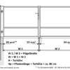 "Special" PREMIUM Doppelflügeltor 2m - 6m Rahmen ohne Füllung – zum selbst beplanken / selbst gestalten mit Holz / WPC / Blech -  manuell / elektrisch hochwertig Metall Stahl feuerverzinkt pulverbeschichtet Flügeltor Drehtor Metallrahmen Doppeltor Zweiflügeltor auf Maß ohne Holzfüllung Selbstbeplankung 2-flügelig Hofeinfahrtstor mit Holz verkleiden - Image 3