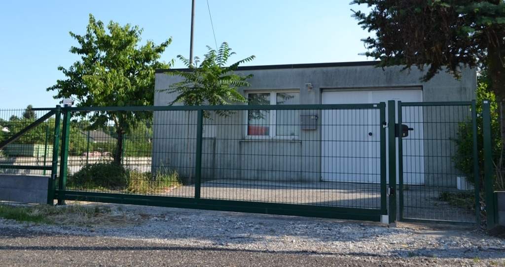 "Köln" Schiebetor freitragend 3m / 3,5m / 4m / 4,5m Doppelstabmatte 8/6/8 schwere Ausführung manuell / elektrisch Stahl feuerverzinkt pulverbeschichtet Einfahrtstor Hoftor Doppel-Stabmatte günstig - Image 10