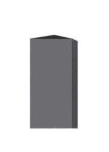 2x Pfostenkappe D0 (Kunststoff)