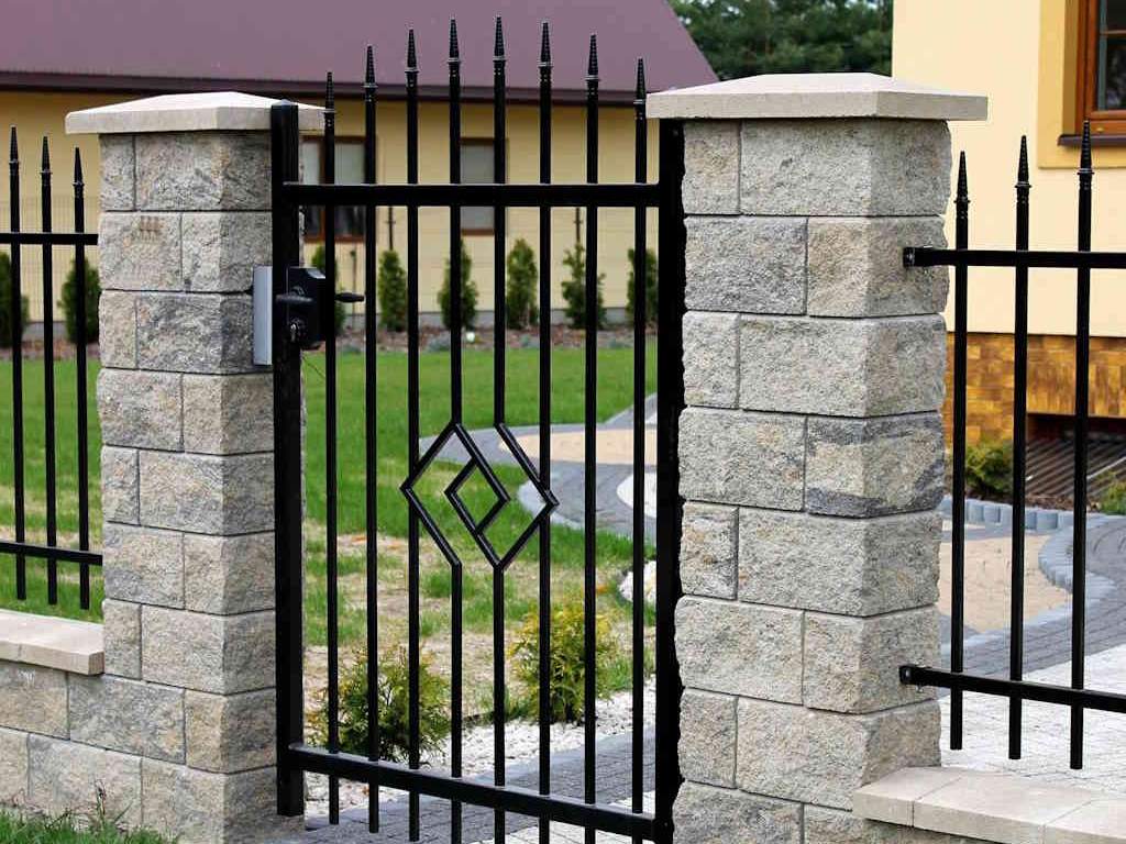 "Smaragd gerade" PREMIUM Gartentor / Pforte inkl. Pfosten vertikale Profile Gartenpforte Zauntür Schmucktor Hoftor Metalltor Flügeltor Stabfüllung Zierspitzen auf Maß klassisch schlicht günstig hochwertig langlebig feuerverzinkt pulverbeschichtet - Image 20